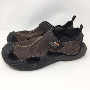 CROCS | Shoes | Crocs Brown Black Water 